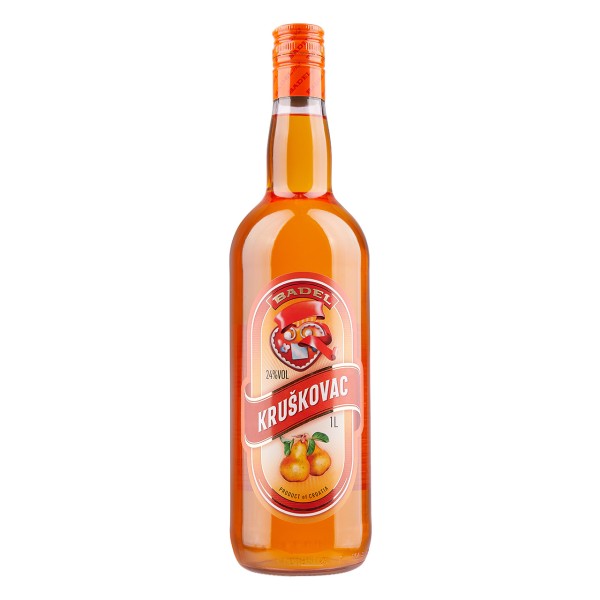 Badel Kruskovac Birnenlikör Flasche Vorderseite